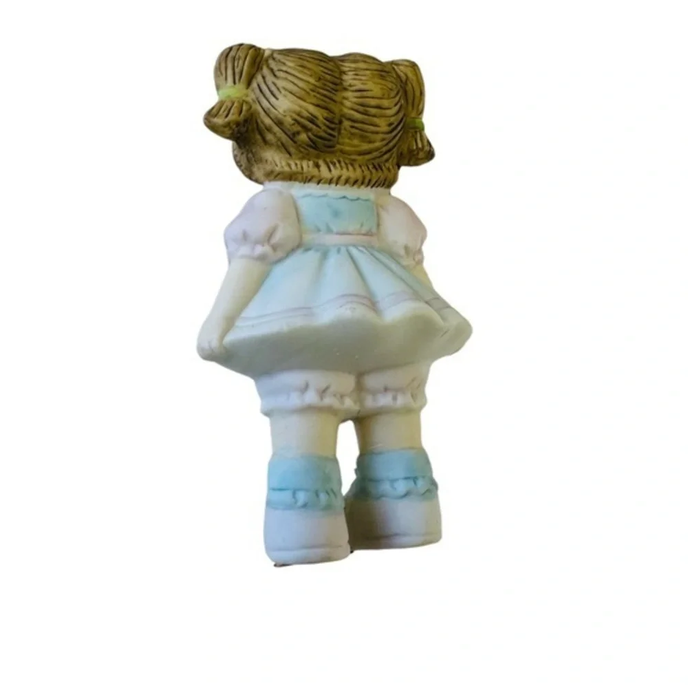 Vintage 1984 Cabbage Patch Kids  porcelain figurines Lot Of 6‎ Toddler & Babies